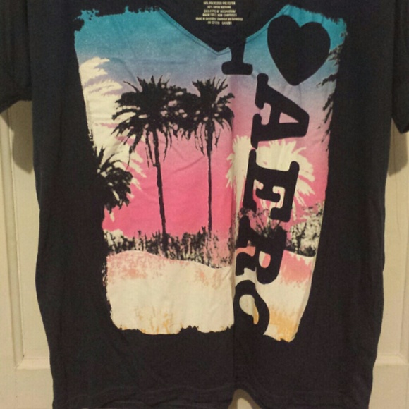 Oversized graphic tee- aeropostale