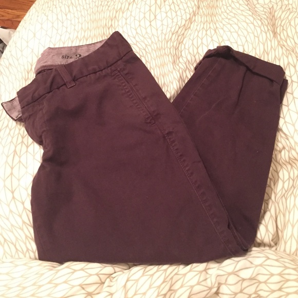 I crew cropped chinos