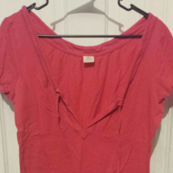 Pink top from Hollister