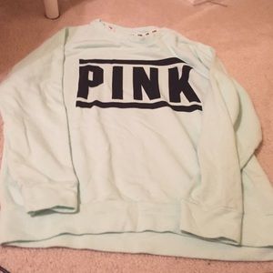 MINT VS PINK SWEATSHIRT IT WAS LIMITED EDITION