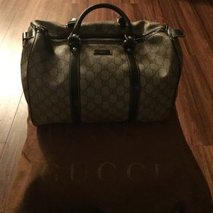 Gucci boston bag brown
