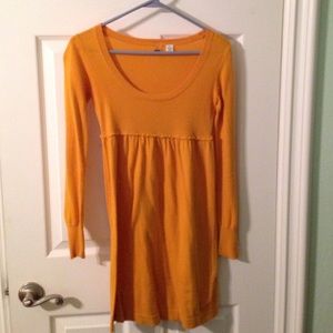 Long sleeve baby-doll dress