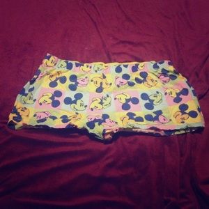 DISNEY pajama shorts LARGE