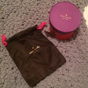 Kate Spade jewelry box and bag