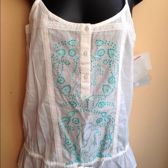 Strappy Summer Plus size blouse. - Picture 2 of 3