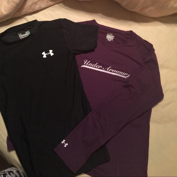 2 under armor shirts