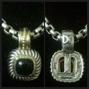 David yurman Black Onyx Pendant Necklace