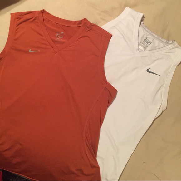 2 medium Nike tops