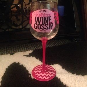 Gossip Wine Glass