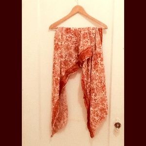 Madewell vintage floral pattern scarf