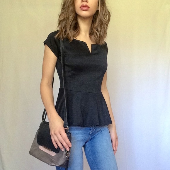 Dressy Black Peplum