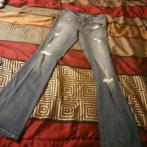 American Eagle Destroyed Jeans!