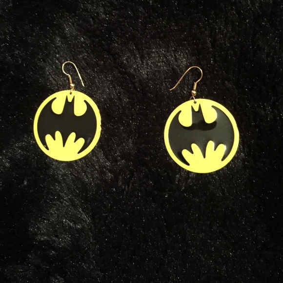 Batman Earrings