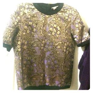 Marni for H&M top. Beautiful print. Amazing color