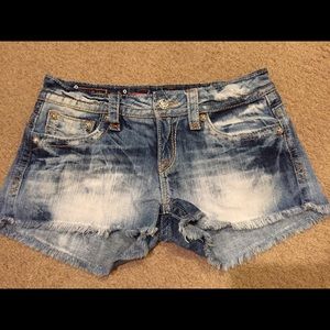 Rock Revival Denim Shorts