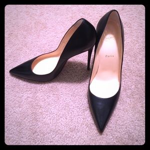So Kate black kidskin 120mm pumps
