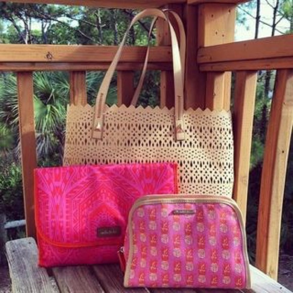 Avalon Perf Tote in Blush