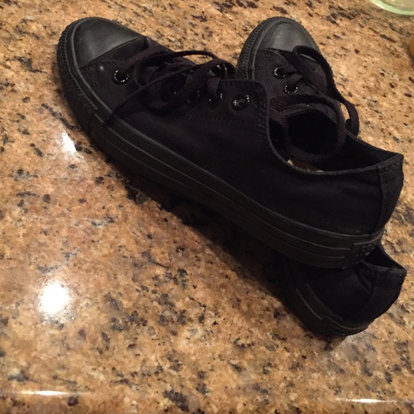 Black converse worker shoes