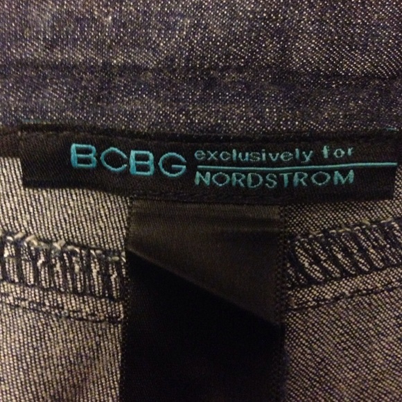 BCBG Exclusively for Nordstrom Denim Slacks. - Picture 3 of 3