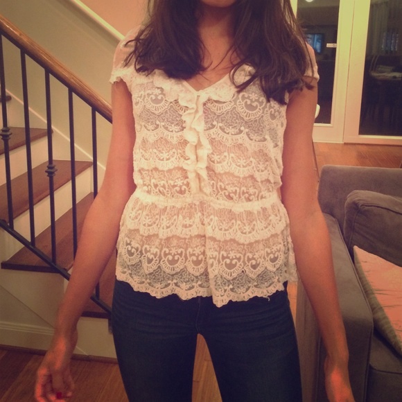 Forever 21 Lace Top