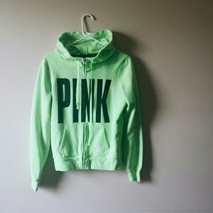 PINK Zip Up Hoodie