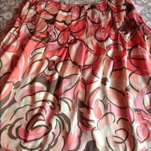 New York & Company Silk Skirt