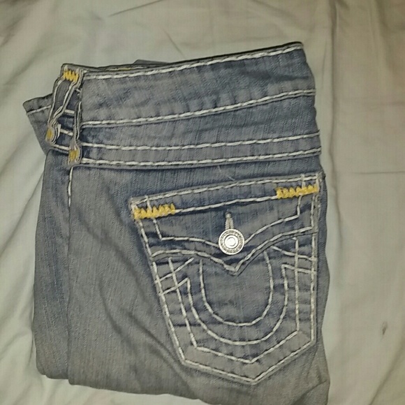 True Religion Straight-Leg Jeans