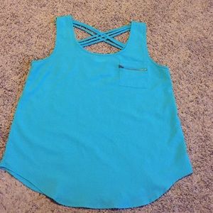 Turquoise Blouse