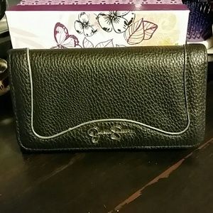Jessica Simpson black wallet