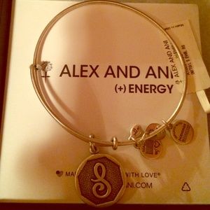 Alex and Ani silver bracelet