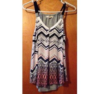 Chevron tank top
