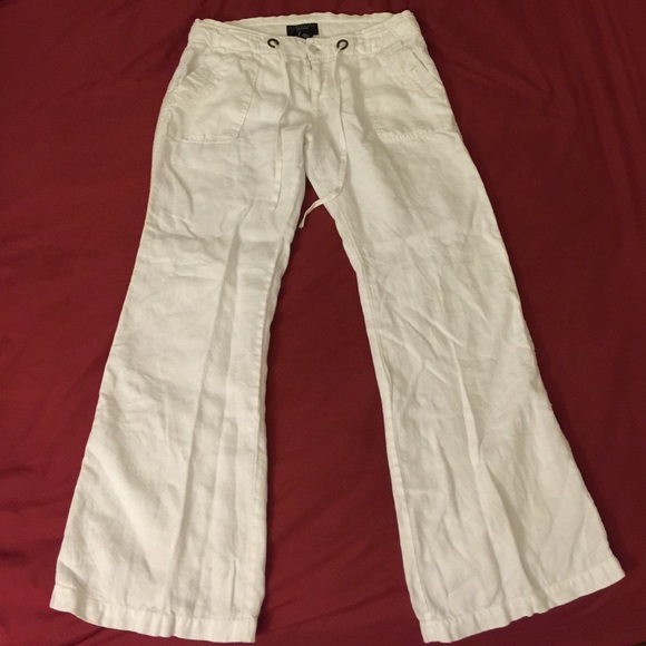 Pristine White Linen Pants!