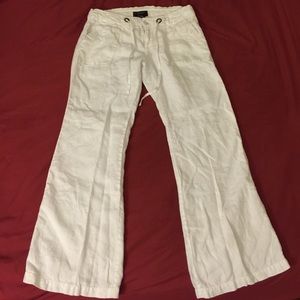 Pristine White Linen Pants!