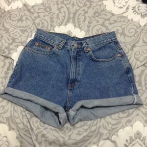 Calvin Klein high-waisted shorts
