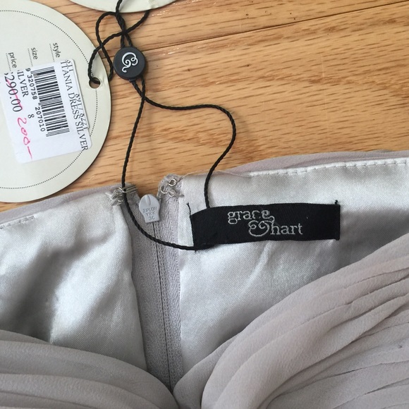 🎉HP 8/10🎉 Silver Sequin Cocktail Dress - Picture 4 of 4