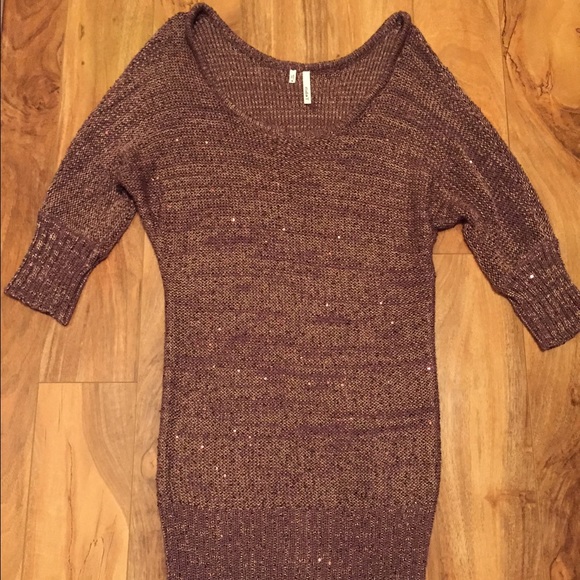 Over sized Sequin Sweater