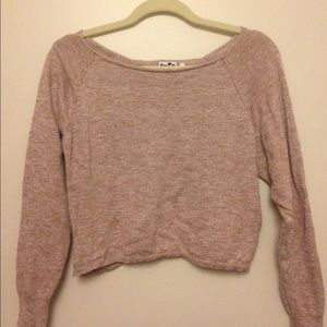 Cropped sweater