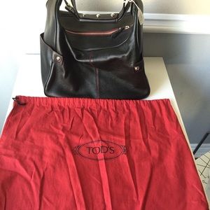 Tod's Ferrari limited edition leather bag Miky