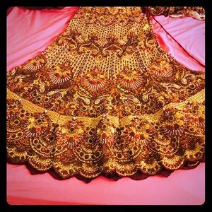 Indian bridal dress
