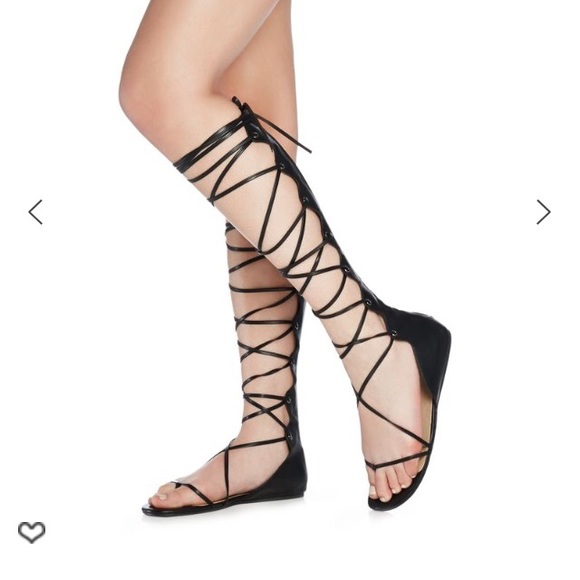 JustFab gladiator sandals