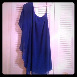 Fancy and elegant navy blue dress!!