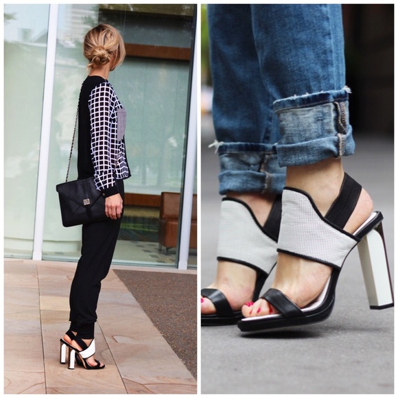 Bcbgmaxazria Jovian Color-Block Heel