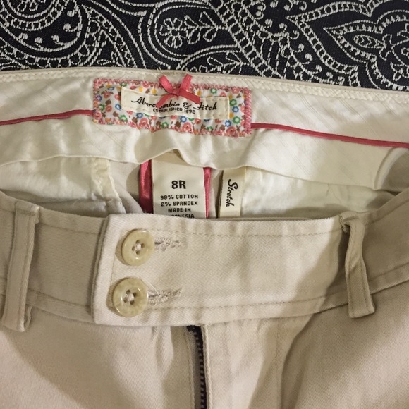 Abercrombie and Fitch tan pants