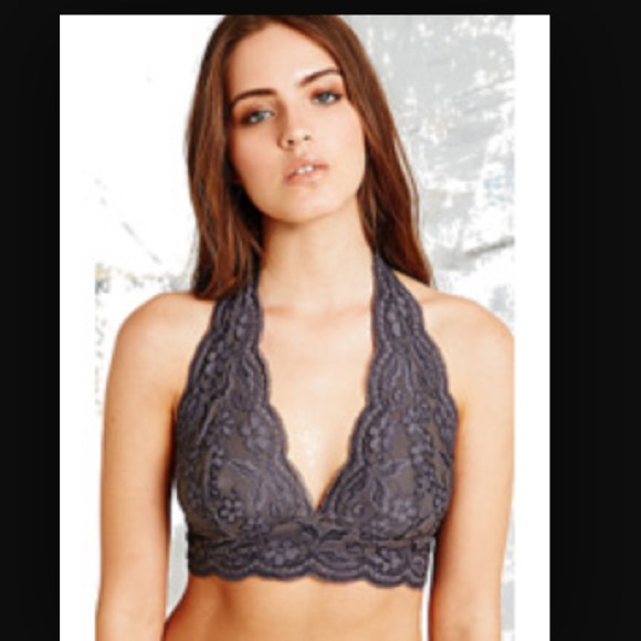 Grey bralette