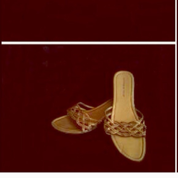 Bronze sandals