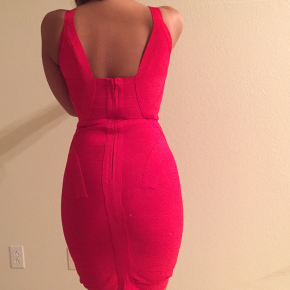 Sold! Red Femme LA bandage dress 💃🏽 - Picture 3 of 3
