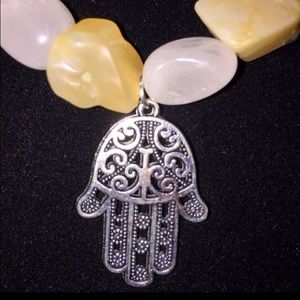Rose Quartz Moonstone Necklace