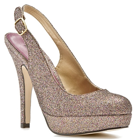 Madden Girl Shoes Madden Girl Glitter Platform Pump High Heel Shoes
