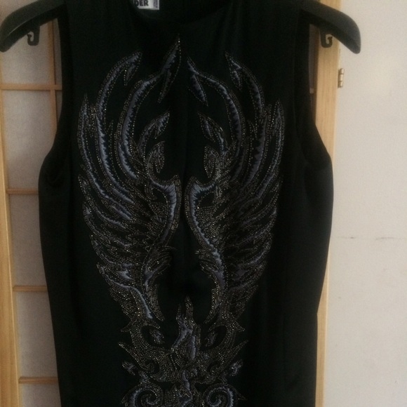 Jil Sander Fall 2003 Beaded dress