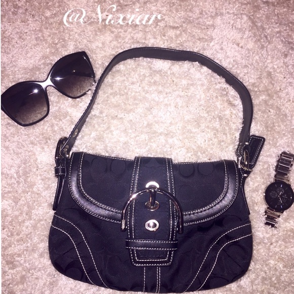 Coach Black Handbag.